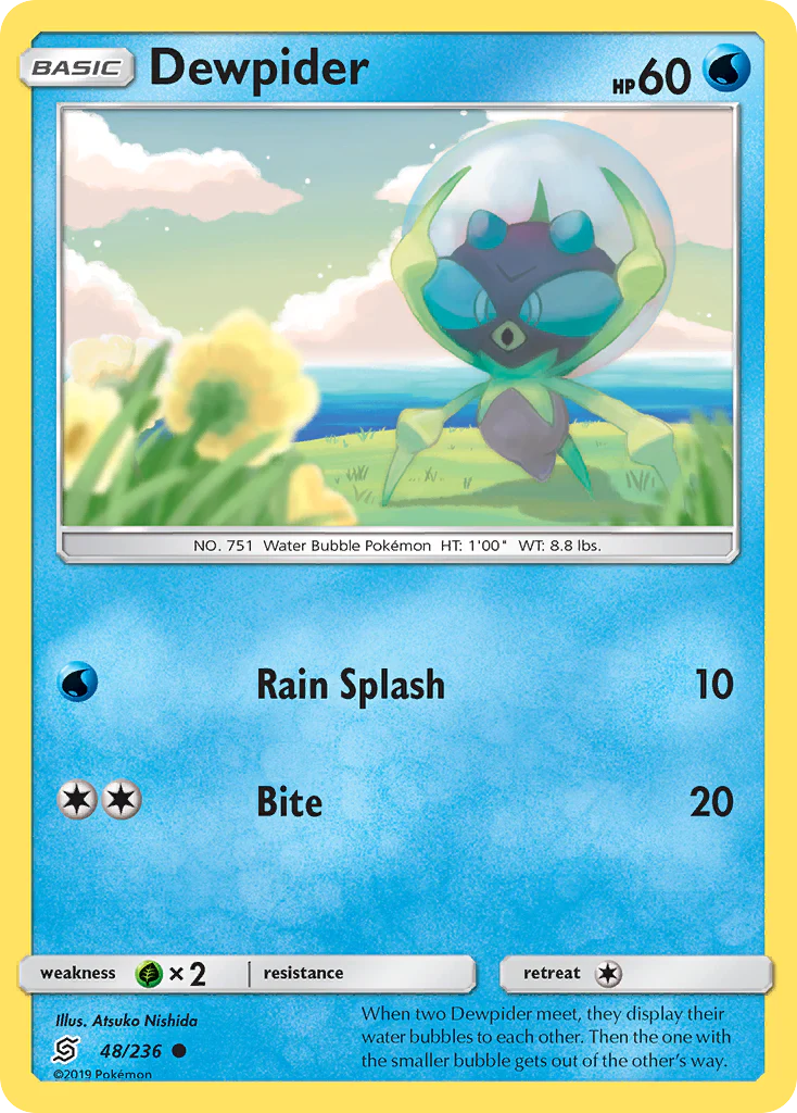 Dewpider (48/236) - [Reverse Holo] Unified Minds (UNM)