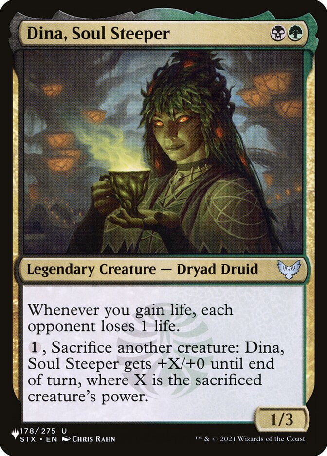 Dina, Soul Steeper - The List (PLST)