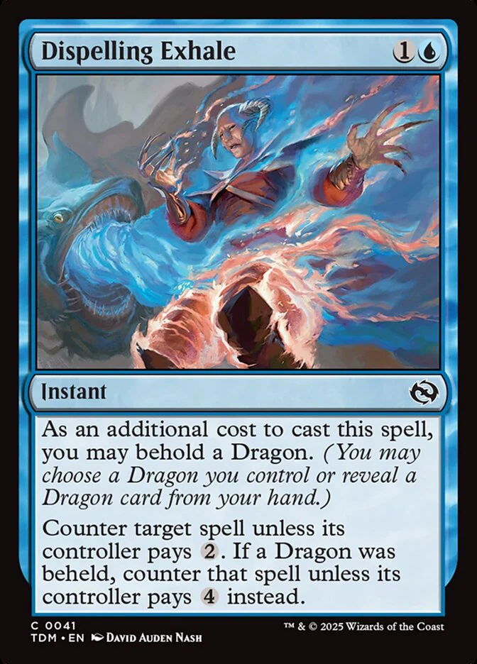 Dispelling Exhale (41) - [Foil] Tarkir: Dragonstorm (TDM)