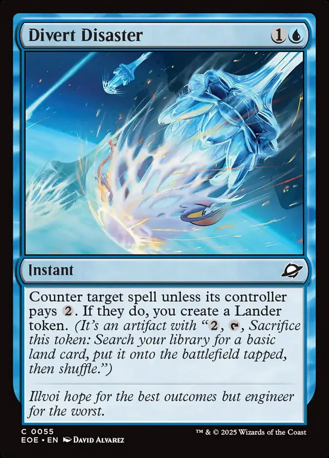 Divert Disaster (55) - [Foil] Edge of Eternities (EOE)