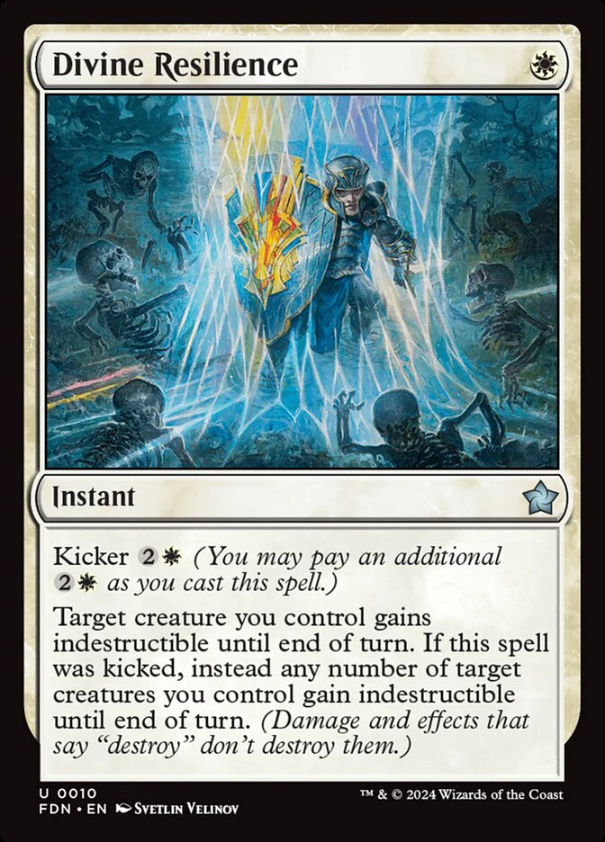 Divine Resilience - [Foil] Foundations (FDN)