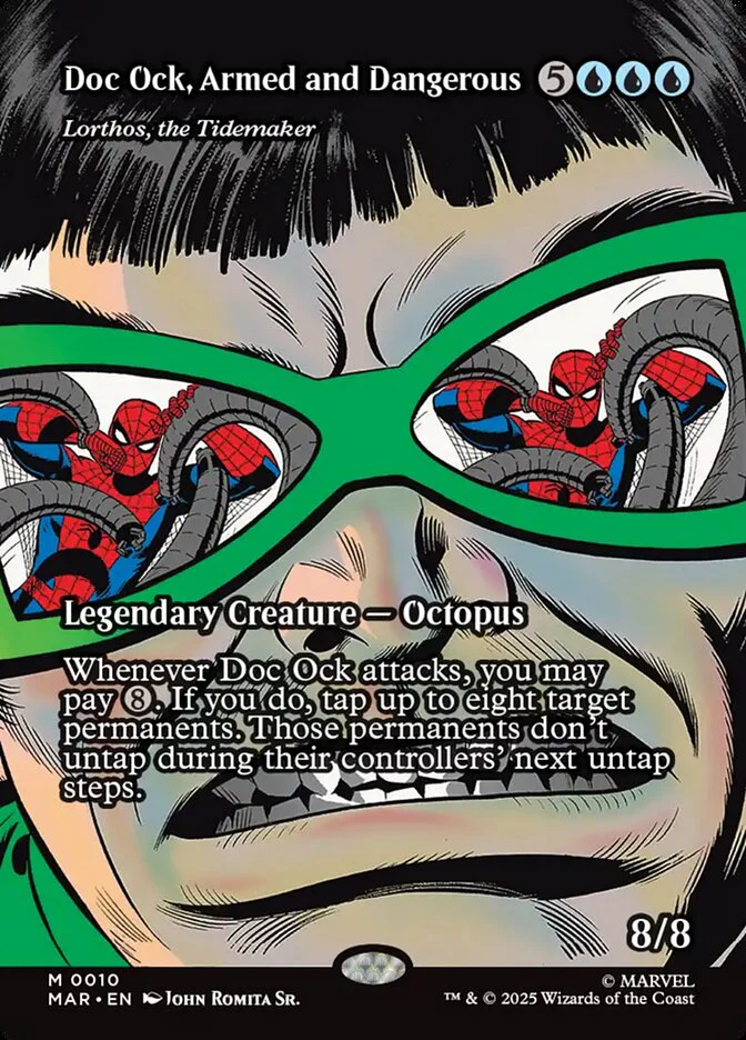 Doc Ock, Armed and Dangerous - Lorthos, the Tidemaker (10) - [Borderless] Marvel Universe (MAR)