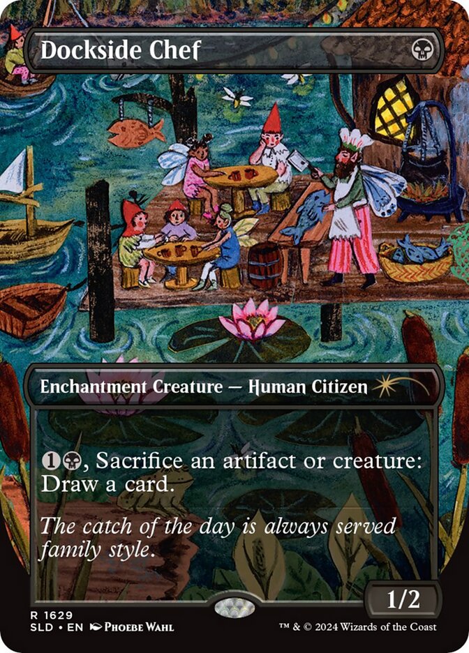 Dockside Chef (1629) - [Borderless] Secret Lair Drop (SLD)