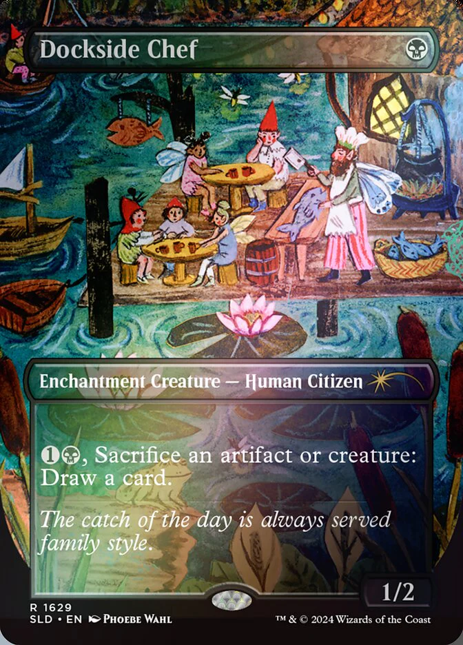 Dockside Chef (1629‚òÖ) - [Foil] Secret Lair Drop (SLD)