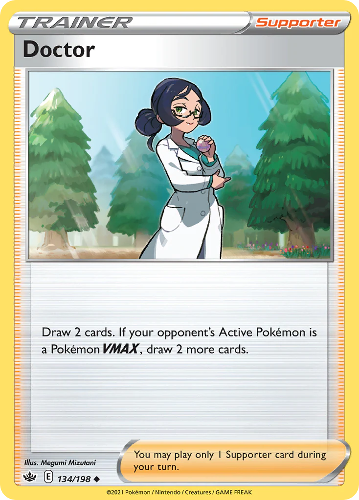 Doctor (134/198) - [Reverse Holo] Chilling Reign (CRE)