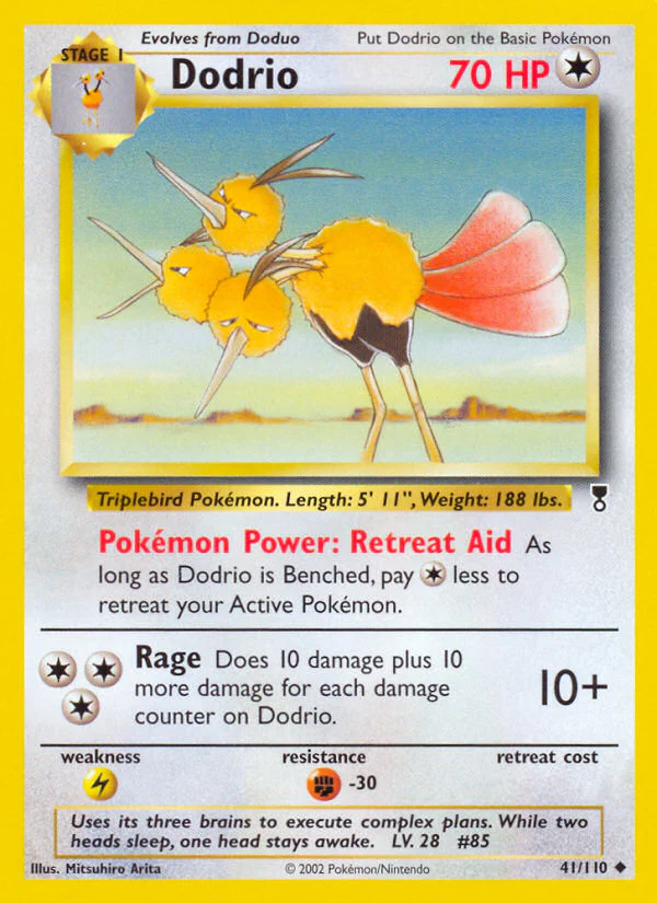 Dodrio (41/110) - [Reverse Holo] Legendary Collection (LC)