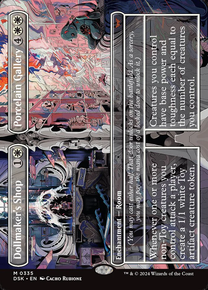 Dollmaker's Shop // Porcelain Gallery - [Borderless] Duskmourn: House of Horror (DSK)