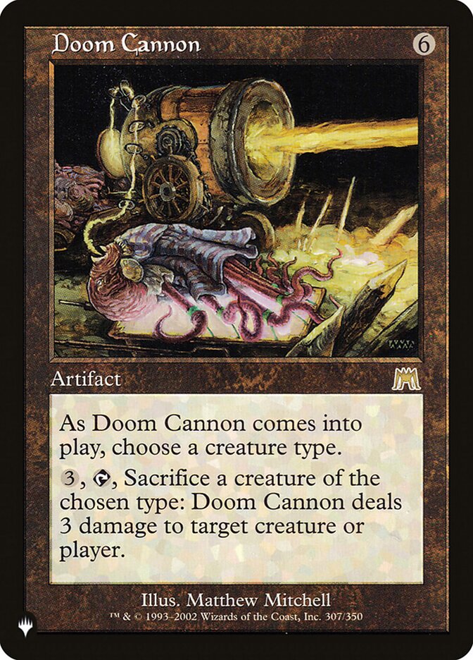 Doom Cannon - The List (PLST)