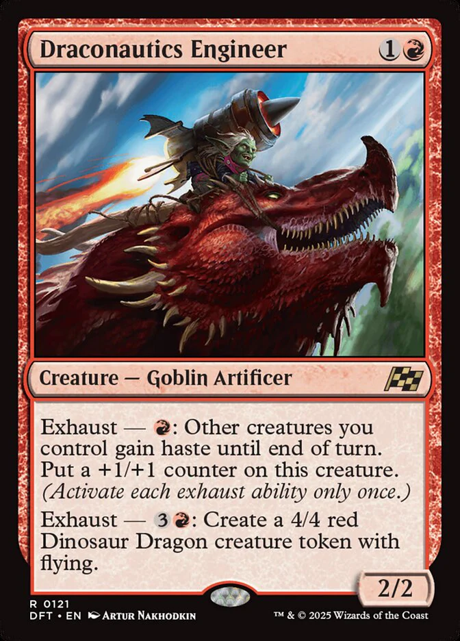 Draconautics Engineer - [Foil] Aetherdrift (DFT)