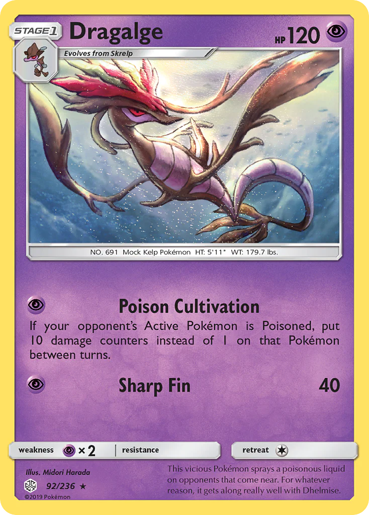 Dragalge (92/236) - Cosmic Eclipse (CEC)