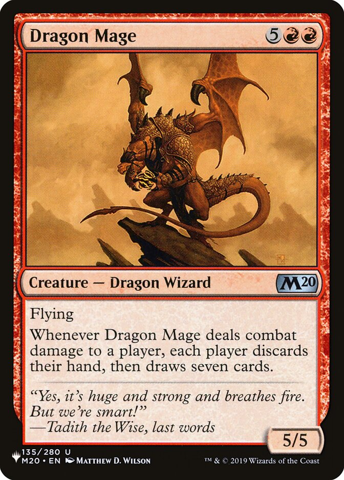 Dragon Mage - The List (PLST)
