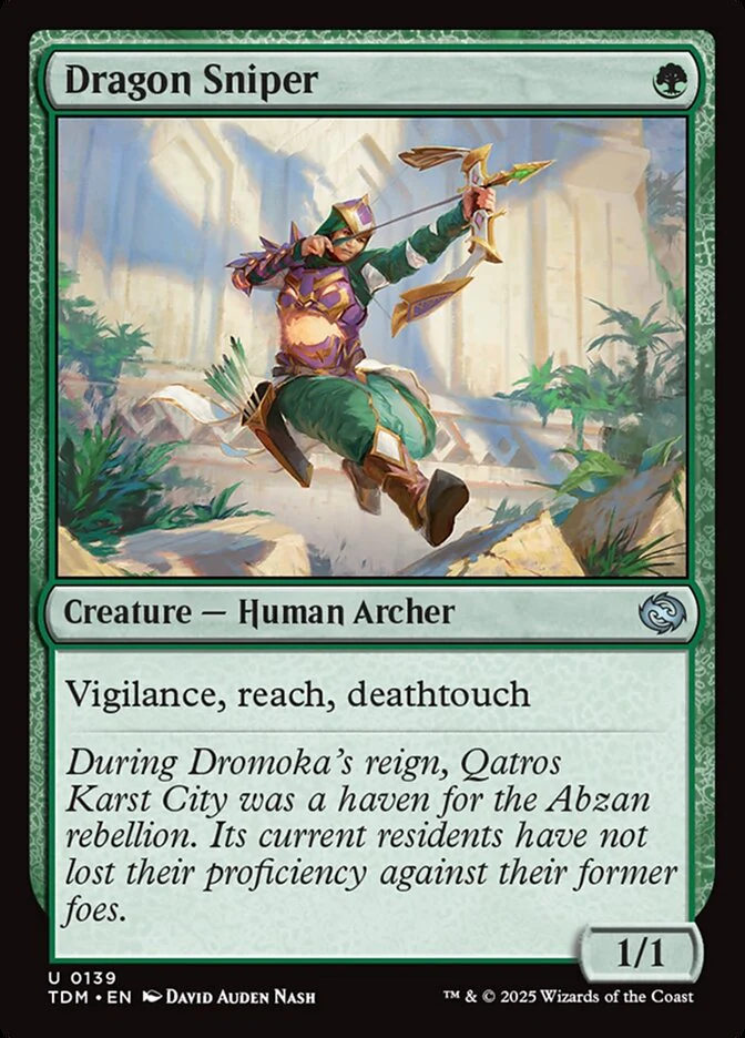 Dragon Sniper (139) - [Foil] Tarkir: Dragonstorm (TDM)