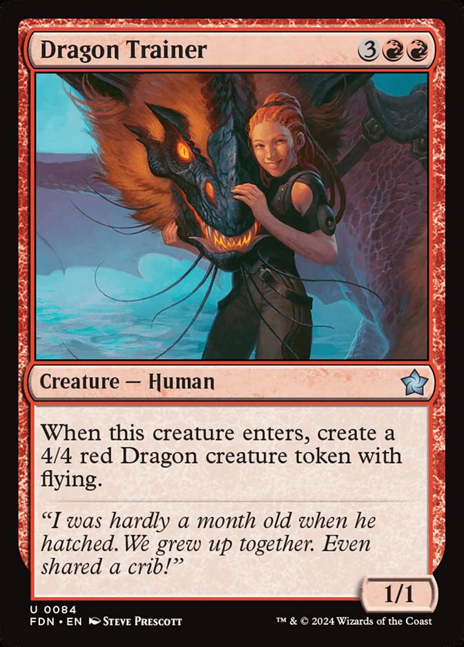 Dragon Trainer - Foundations (FDN)