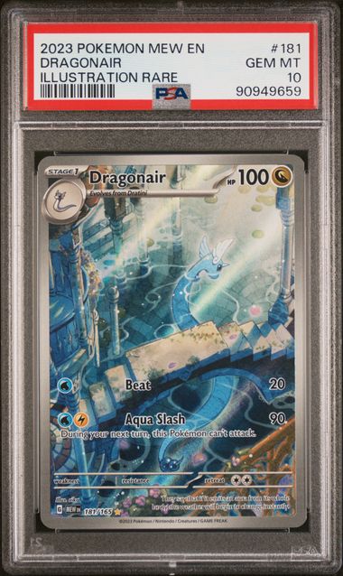 Dragonair - 181/165 - [Graded PSA 10] SV: Scarlet & Violet 151 (MEW)