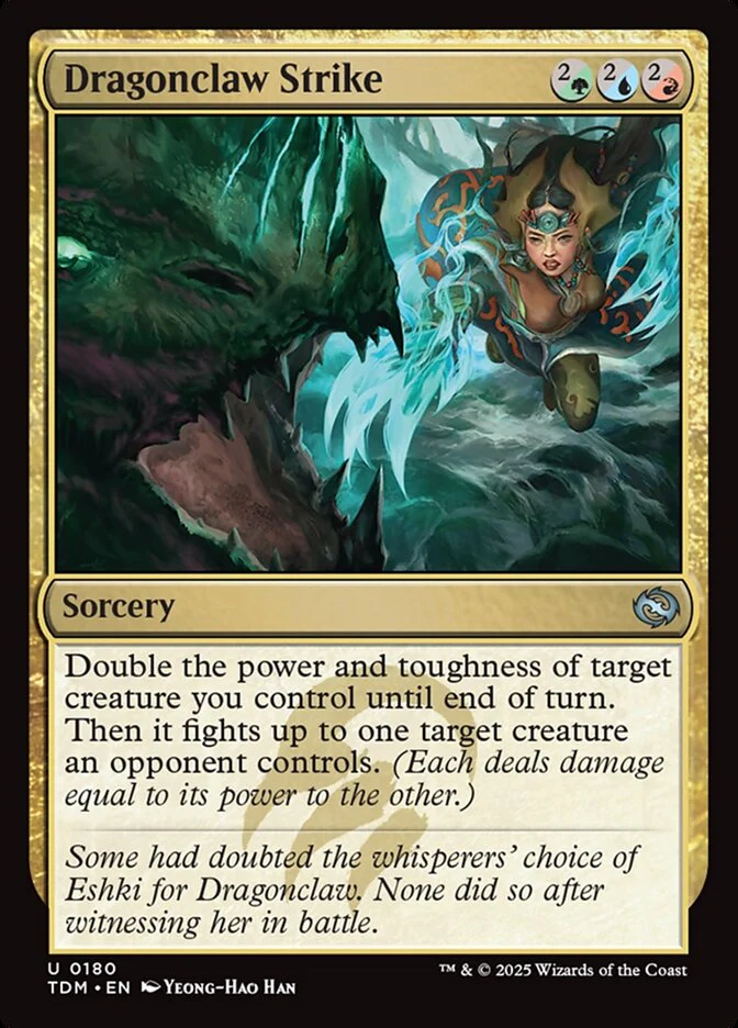 Dragonclaw Strike (180) - [Foil] Tarkir: Dragonstorm (TDM)