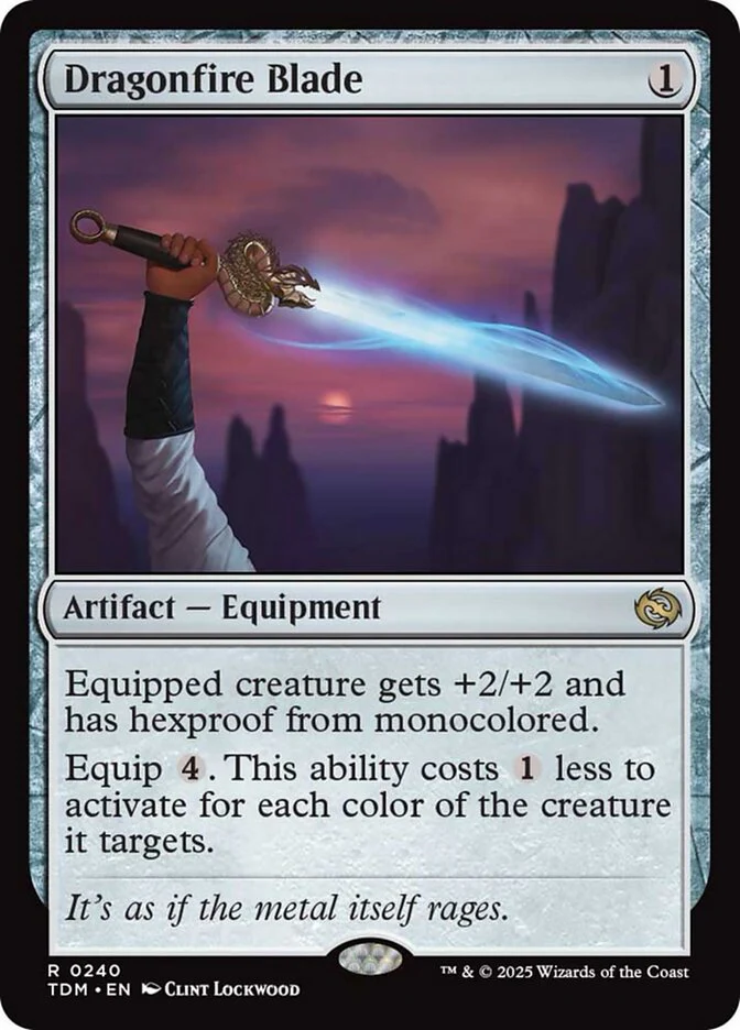 Dragonfire Blade (240) - Tarkir: Dragonstorm (TDM)