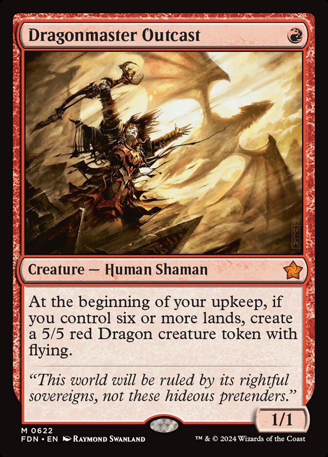Dragonmaster Outcast - Foundations (FDN)