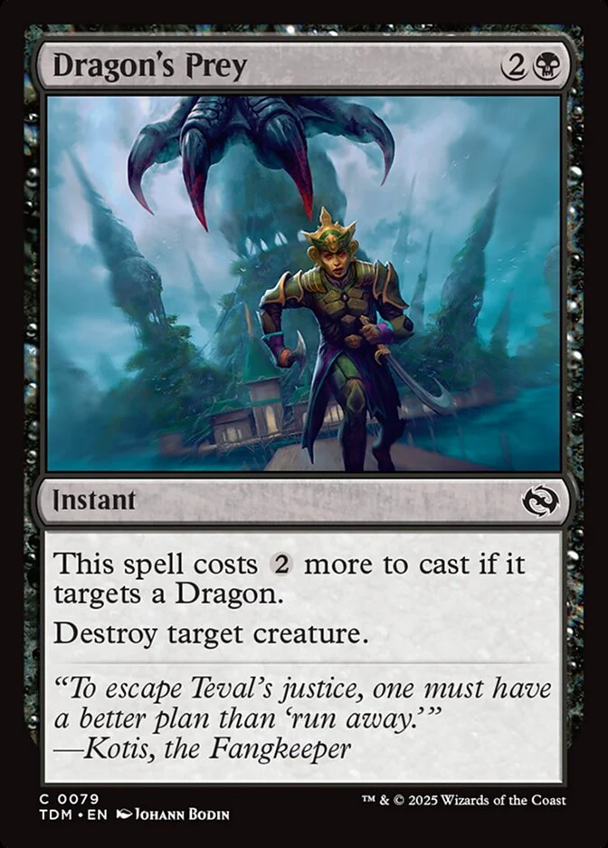 Dragon's Prey (79) - [Foil] Tarkir: Dragonstorm (TDM)