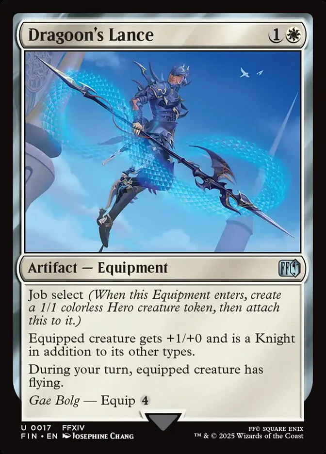 Dragoon's Lance (17) - [Foil] Final Fantasy (FIN)