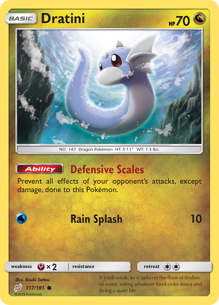 Dratini (117/181) - [Reverse Holo] Team Up (TEU)