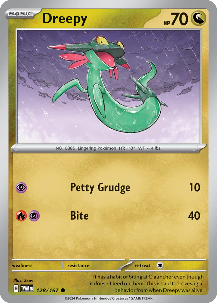 Dreepy (128/167) - Twilight Masquerade (TWM)
