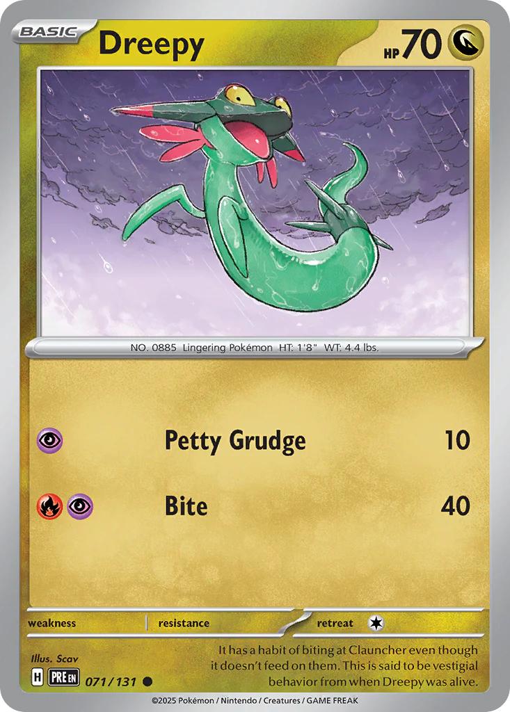 Dreepy (71/131) - [Reverse Holo] Prismatic Evolutions (PRE)