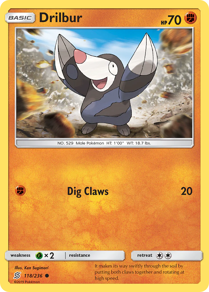 Drilbur (118/236) - Unified Minds (UNM)