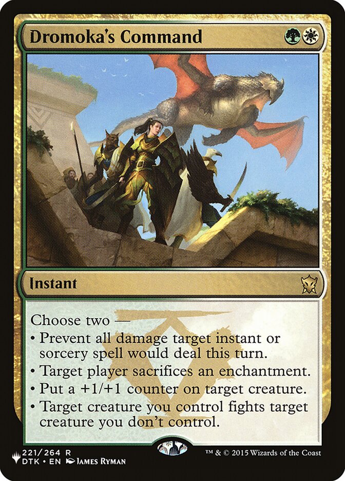 Dromoka's Command - The List (PLST)