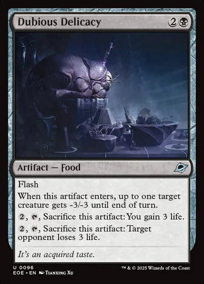 Dubious Delicacy (96) - Edge of Eternities (EOE)