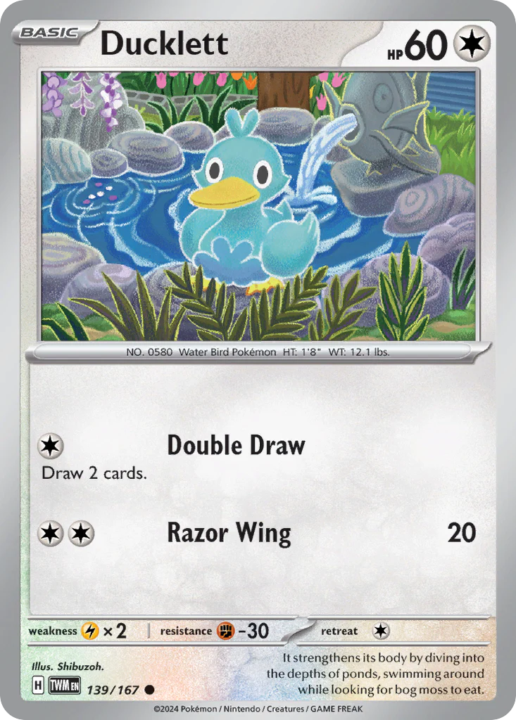 Ducklett (139/167) - Twilight Masquerade (TWM)