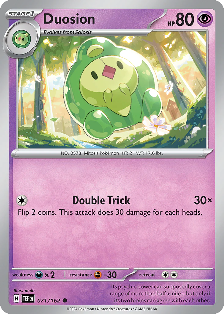 Duosion (71/162) - [Reverse Holo] Temporal Forces (TEF)