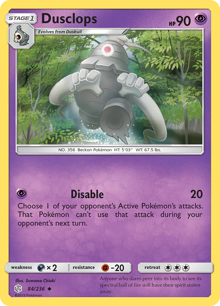 Dusclops (84/236) - Cosmic Eclipse (CEC)