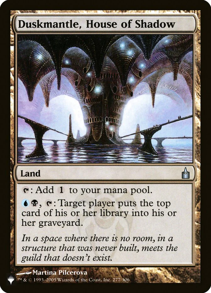 Duskmantle, House of Shadow - The List (PLST)