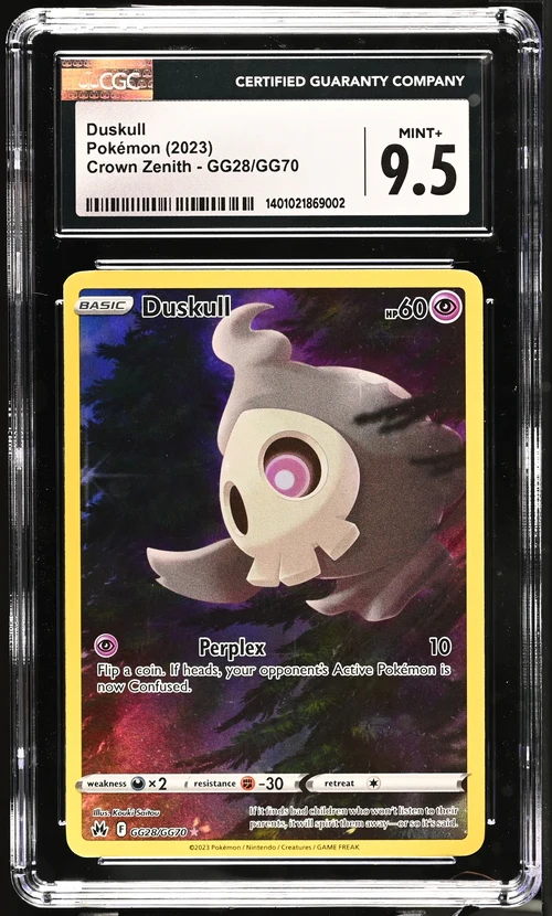 Duskull #GG28 [Holo, Graded CGC 9.5] - Crown Zenith: Galarian Gallery (CRZ:GG)
