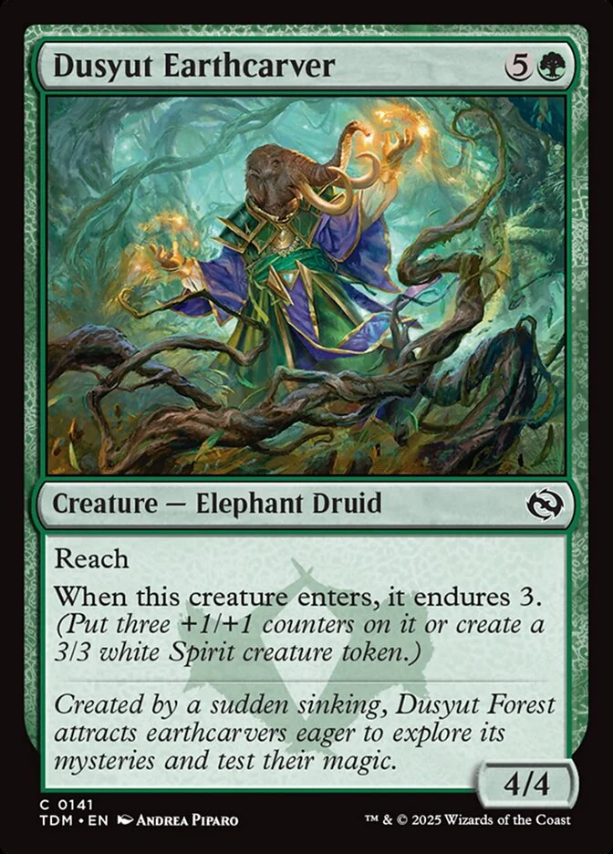 Dusyut Earthcarver (141) - Tarkir: Dragonstorm (TDM)