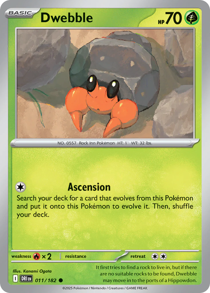 Dwebble (11/182) - Destined Rivals (DRI)