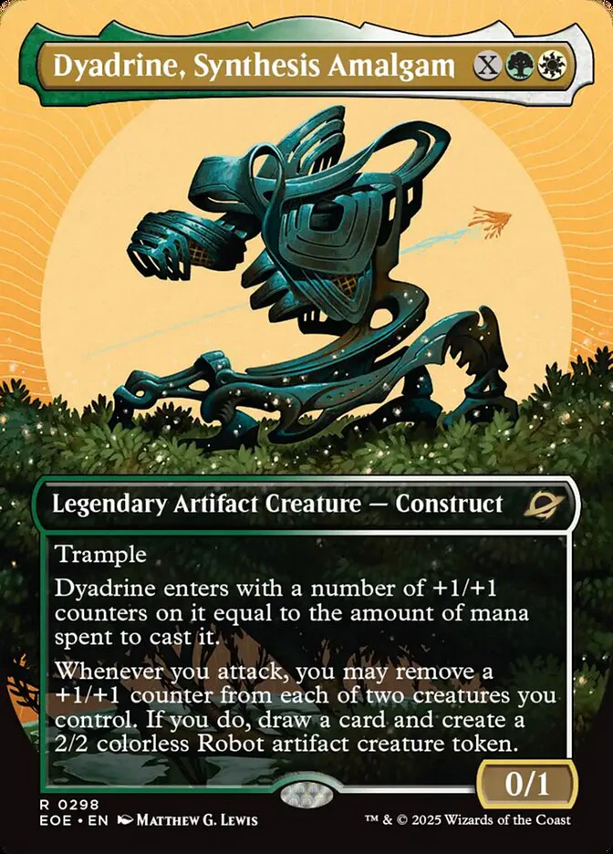 Dyadrine, Synthesis Amalgam (298) - [Foil, Borderless] Edge of Eternities (EOE)