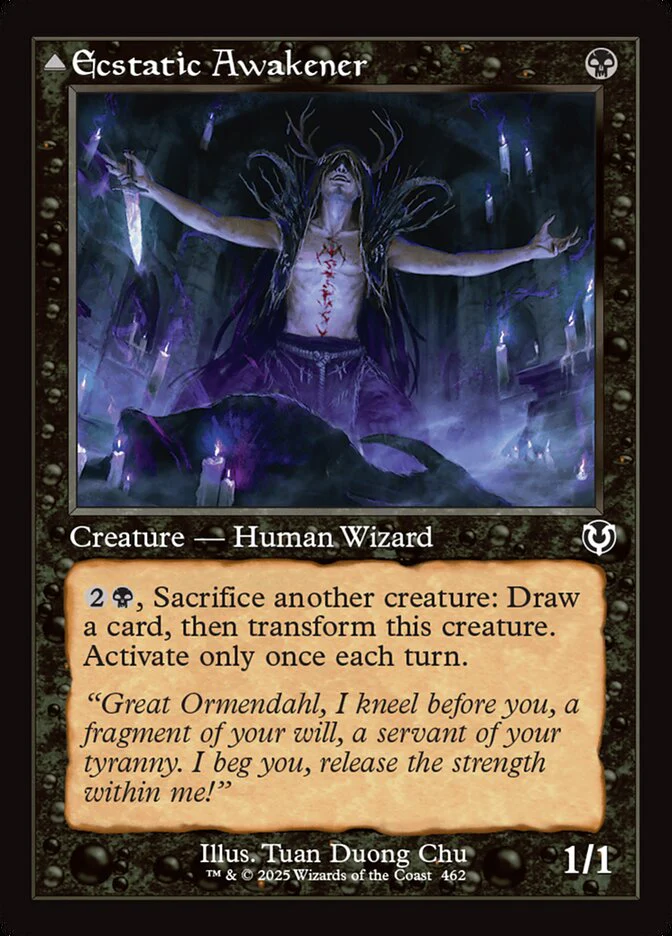 Ecstatic Awakener // Awoken Demon - [Foil, Retro Frame] Innistrad Remastered (INR)