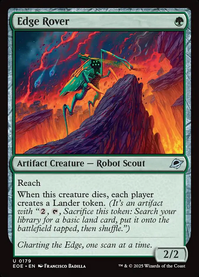 Edge Rover (179) - [Foil] Edge of Eternities (EOE)