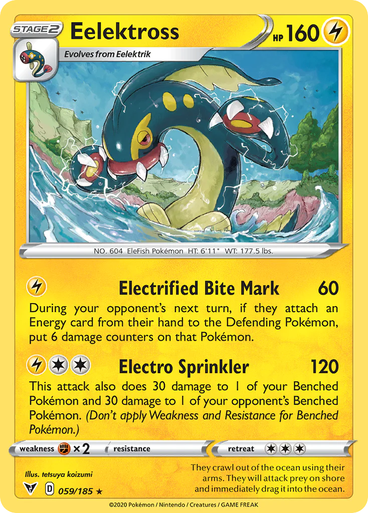 Eelektross (59/185) - [Reverse Holo] Vivid Voltage (VIV)