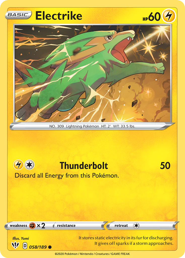 Electrike (58/189) - Darkness Ablaze (DAA)