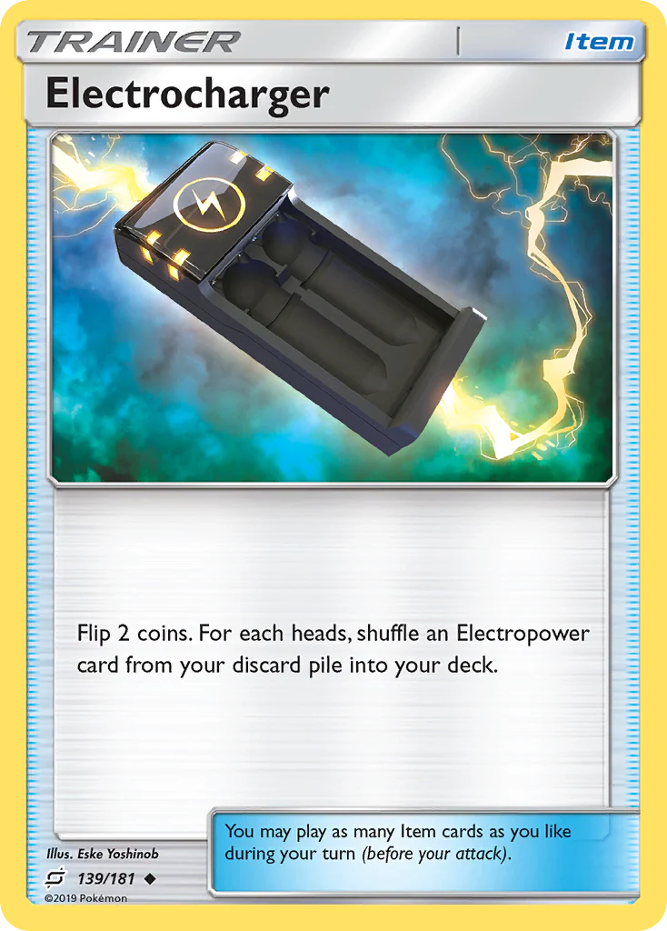 Electrocharger (139/181) - [Reverse Holo] Team Up (TEU)