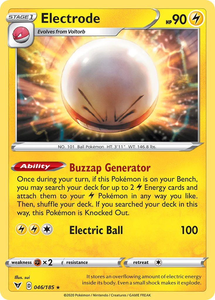Electrode (46/185) - [Reverse Holo] Vivid Voltage (VIV)