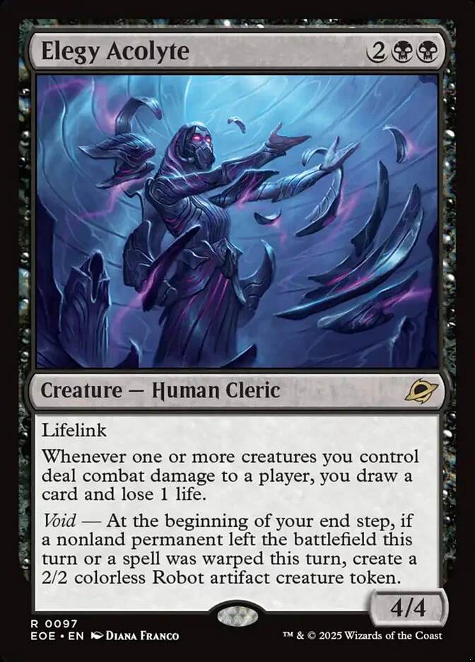 Elegy Acolyte (97) - [Foil] Edge of Eternities (EOE)