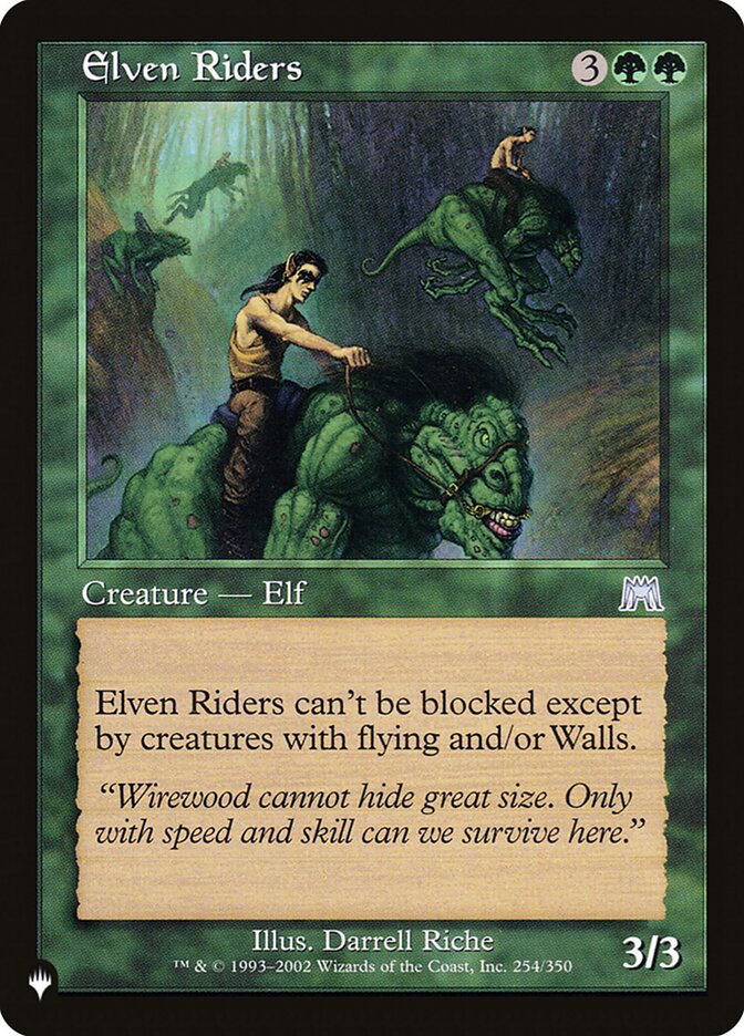 Elven Riders - The List (PLST)