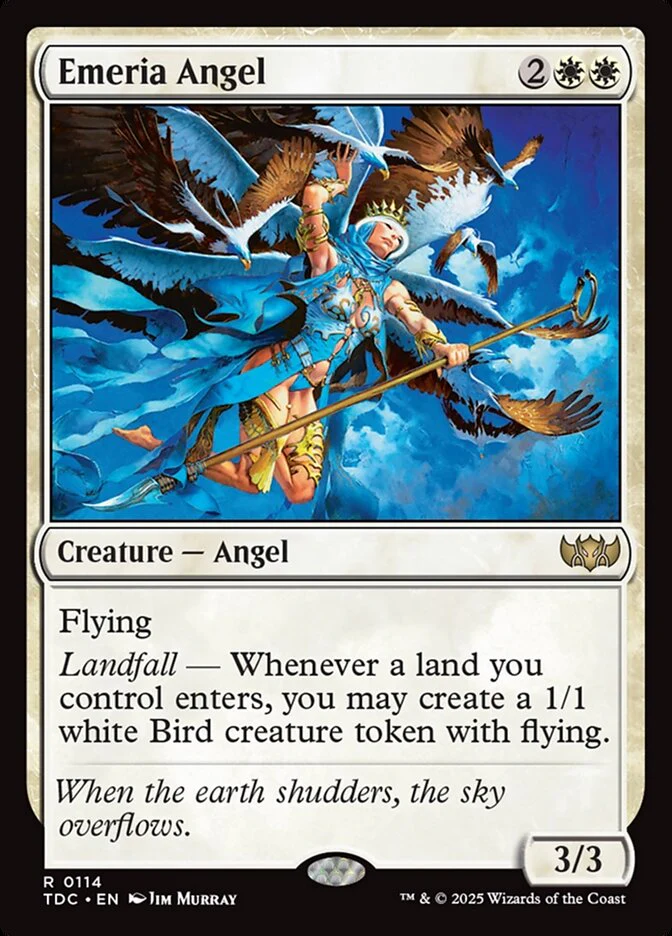 Emeria Angel - Tarkir: Dragonstorm Commander (TDC)