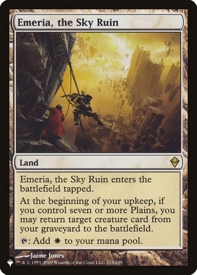 Emeria, the Sky Ruin - The List (PLST)