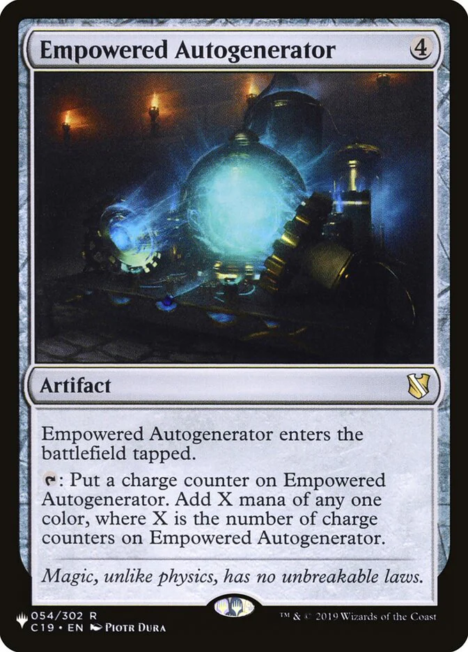 Empowered Autogenerator - The List (PLST)