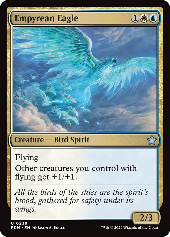 Empyrean Eagle - [Foil] Foundations (FDN)