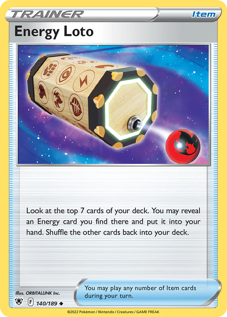 Energy Loto (140/189) - Astral Radiance (ASR)